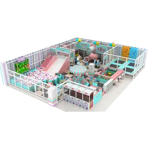 Custom Made Soft Play Party Equipment 300-5000 Sqm Kids Indoor Playground Supplier