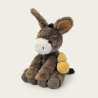 Nouvel Arrivage : Jouet en Peluche âne porte-bonheur, Décoration d'intérieur, Cadeau du Nouvel An, Doux, Deux Couleurs, Adorable âne avec gourde