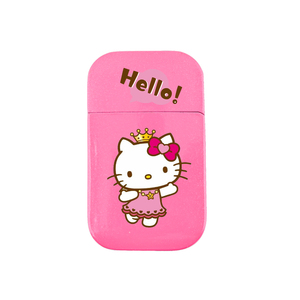 Bật Lửa Hello Kitty Màu Hồng Logo Tùy Chỉnh Bật Lửa Màu Hồng Chống Gió Dễ Thương - Product Image 2