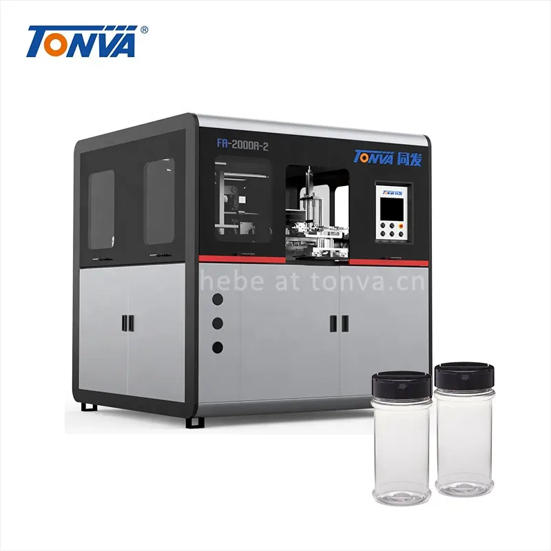 TONVA 2L 2 kaviteler büyük şeker kavanozları otomatik kalıpta şişirme makinesi sıcak satış