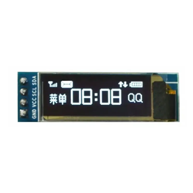 KJ596 0.91 inch IIC Communicate OLED module 0.91" white blue OLED 128X32 OLED LCD LED Display Module for arduinos