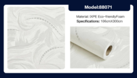 Papier peint auto-adhésif, design abstrait doré en relief 3D, papier peint imperméable pour la décoration murale intérieure de luxe