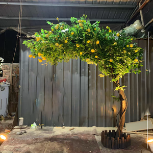 BGH YOUTUBE TIK TOK Orange Artificial Fuit Tree Activity Orange Tree Landscaping Artificial Decoration - Product Image 3
