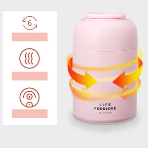 Thermos Alimentaire Flacon Récipient Alimentaire 800ml En Acier Inoxydable Isolé Sous Vide Pot Alimentaire Boîte À Lunch Flacon pour Voyage École Enfant - Product Image 5