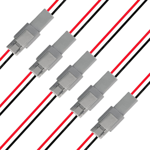 Aangepaste Auto Kabelboom Assemblage Deutsch Dt Serie 2-Pins Connector DT06-2S Pbt 600V Nominale Vertinde Koperen Geleiders - Product Image 3