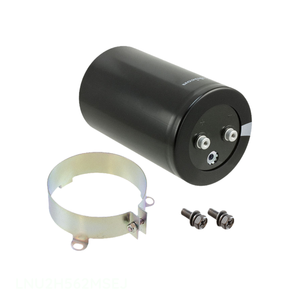Distribuidor Autorizado LNU2H562MSEJ Condensador de Aluminio de 5600 uF para Montaje en Chasis, 20%, 500V, con Tornillos - Product Image 1