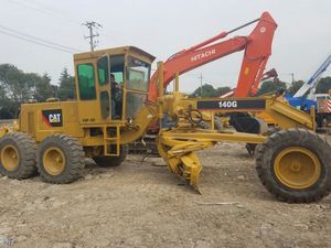 Niveladoras de motor Caterpillar 140G usadas, excelentes condiciones de trabajo, componentes de núcleo de bomba de motor CAT originales incluidos - Product Image 6