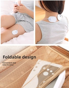 Masajeador de Pies Portátil con Compresión de Aire y Calor Infrarrojo, con Vibración Shiatsu, Temporizador y Rodillo de Masaje - Product Image 5