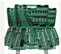 Juego de Herramientas Manuales Combinadas, Estuche Rígido de Transporte, Kit de Herramientas Portátiles, Juego de Herramientas para Mantenimiento del Hogar con Caja de Almacenamiento