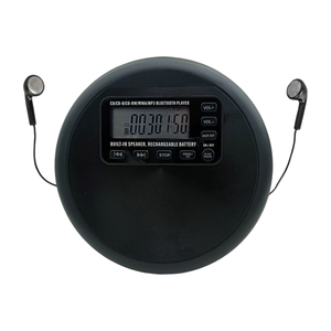 Reproductor de CD portátil recargable, Discman personal inalámbrico MP3, auriculares con altavoz incorporado para viajes y estudios - Product Image 3