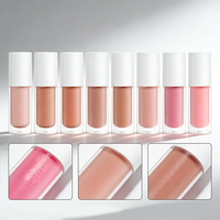 Mini gloss à lèvres personnalisé avec logo, fournisseur de gloss à lèvres de haute qualité, végan, imperméable, longue tenue, non décolorant, rouge à lèvres liquide hautement pigmenté