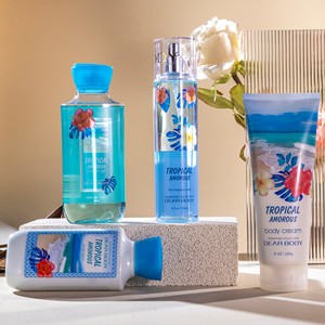 Brume <span class=keywords><strong>parfum</strong></span>ée pour le corps tropicale longue durée, vaporisateur de <span class=keywords><strong>parfum</strong></span> rafraîchissant avec formule hydratante - Product Image 5