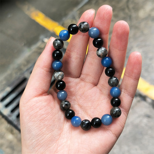 Energía meditación Fengshui joyería de los hombres Natural potente Emberlite brillante fuego roca piedra Chakra Yooperlite pulseras - Product Image 6