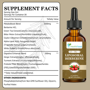 Factory Direct Liposomal Liquid Drops with Coenzyme Q10 Heart Cardiovascular Health Gut Health Metabolism Support Liquid Drops - Product Image 2