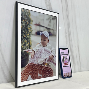 Cadre photo électronique intelligent Wi-Fi de 13,3 pouces avec écran E Ink, cadre photo numérique pour envoyer des photos depuis le téléphone pour la mémoire de la famille - Product Image 6