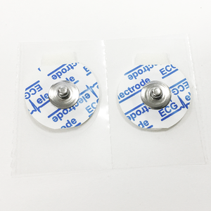 Elektroda Pemantauan EKG Sekali Pakai dengan Pita Busa dan Gel Perekat Ag/AgCI untuk Unit TENS - Product Image 1