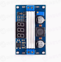 Module convertisseur élévateur de tension DC-DC 100W 3~35V vers 3.5~35V, alimentation régulée + Voltmètre numérique LED, offre spéciale