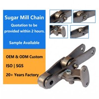 Plaque de fixation multipoint A2F1 à double trou P152F77-AS2 pour chaîne porte-cannes de presse à bagasse – Fournisseur