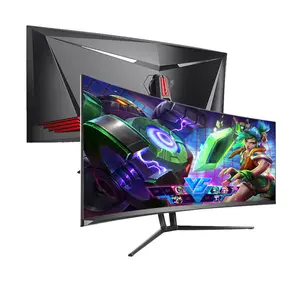 Süper geniş 35 inç 21:9 2K 4K kavisli ekran PC 1ms oyun monitörü