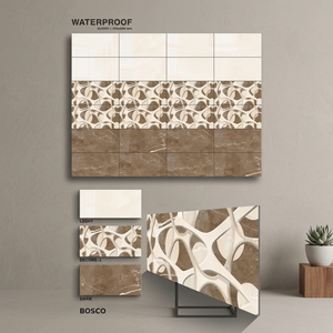 Carreaux muraux en céramique de porcelaine émaillée entièrement polie pour extérieur et salle de bain, 300x600mm, prix de gros direct usine Chine, approvisionnement pour showrooms - Product Image 4