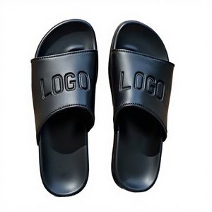 Pantuflas de Invierno para Hombre, Talla Grande, Impermeables, Antideslizantes, Estilo Adilette, de Piel Sintética - Product Image 2