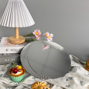 SunShine - Venta de Fábrica de Bases Redondas para Pastel de Cartón de Color Blanco y Gris - Product Image 6