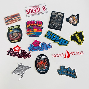 Tùy chỉnh quảng cáo sử dụng phim hoạt hình không thấm nước Sticker gói trong túi OPP chết cắt PVC Vinyl tùy chỉnh nhãn dán gói với thẻ tiêu đề - Product Image 5