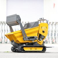 OEM ODM Hochwertige hydraulische 500kg Mini Garden Compact Track Gummi Crawler Dumper zu verkaufen
