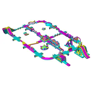 Şişme eğlenceli su parkı ekipmanları ticari su parkı tasarım Build satılık uyarıcı su tema parkı yüzen