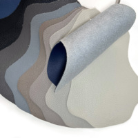 Suede automobile coloré nacré, motif lychee, dessus en cuir PU, pour boîte à bijoux, sac à main, etc.