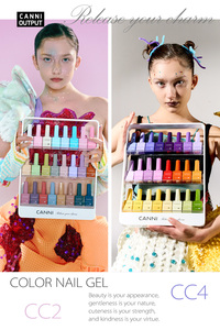 CC1-CC8 CANNI 9ml Nouveau <span class=keywords><strong>Kit</strong></span> de Vernis Gel Sans HEMA et Sans TPO, 24 Couleurs, 30 Pièces, Vernis <span class=keywords><strong>Semi</strong></span>-<span class=keywords><strong>Permanent</strong></span> de Haute Qualité, <span class=keywords><strong>Kit</strong></span> de Vernis Gel pour Ongles - Product Image 4