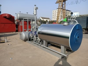 غلاية زيت حرارية صناعية أفقية مخصصة من سلسلة YY(Q)W تعمل بالزيت والغاز |   موقد زيت مستعمل من زونغشين - Product Image 5