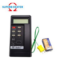 TES-1310 Thermomètre numérique Thermocouple capteur de lecture de température Type K capteur de température Table de câblage usine vente en gros