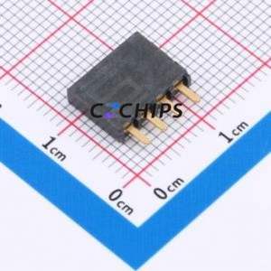 SSW-104-01-G-S Pin Socket Through hole Component (THT),P=2.54mm Connector 2.54mm Square Hole Through Hole Single Row - Product Image 2