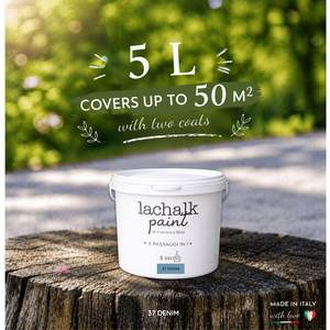 37 DENIM 5lt LaChalk the evolution of <b>chalk</b> paint Where <b>chalk</b> meets resin: Hybrid <b>Chalk</b> Resin Paint made in Italy - Product Image 2