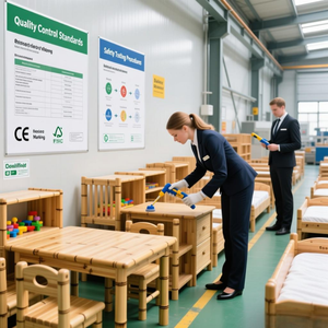 Muebles Infantiles Cumplen con las Normas CE Mark EN 716 EN 1130, Certificación GS, Mercado Alemán, Inspección de Terceros, ISO9001 - Product Image 3