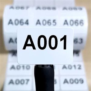 Logo Printed Custom Variable Data Printing Serial Number <strong>Barcode</strong> Label <strong>Stickers</strong> Random Security Number Qr Bar Code <strong>Sticker</strong> Roll - Product Image 5