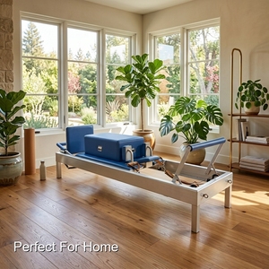 Reformer de Pilates Ergonómico con Estructura Clásica de Aluminio Semi-Elevada - Product Image 1