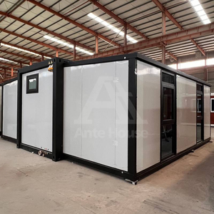 Rumah Kontainer Prefabrik Ekspansi 40Ft 30Ft 20Ft, Rumah Mungil Lipat Baja Ringan, Villa Prefabrik Modular Lipat - Product Image 2