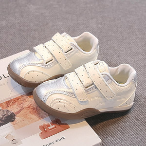 Scarpe per Bambini e Bambine, Nuova Collezione Primavera 2026, Design Principessa, Chiusura in Velcro Sintetico, Suola Morbida Antiscivolo, Sneakers Bianche Forrest - Product Image 4