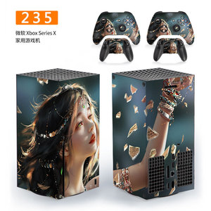 Xbox Series X Skin Protector PVC Game Console Cover With <b>Controller</b> Stickers For Home <b>Gaming</b> - Product Image 2