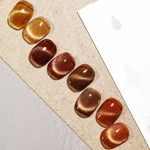 AILANUO - Serie de Esmaltes de Uñas en Gel Efecto Ojo de Gato, 4 Colores Ámbar, OEM, 15 ml, Esmalte de Uñas en Gel Efecto Ojo de Gato, Suministros para Salón de Belleza - Product Image 3