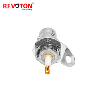 Triax TR BNC TRB-KY RF Connecteur triaxial BNC Femelle Jack Cloison Connecteurs de câble à souder