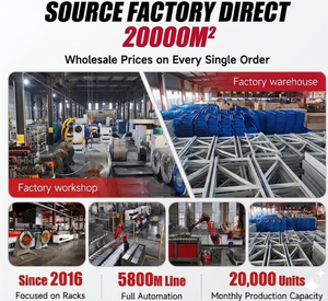 Sistema di Scaffalature Industriali in Acciaio per Magazzino, <span class=keywords><strong>Scaffali</strong></span> Resistenti per Garage - Product Image 6