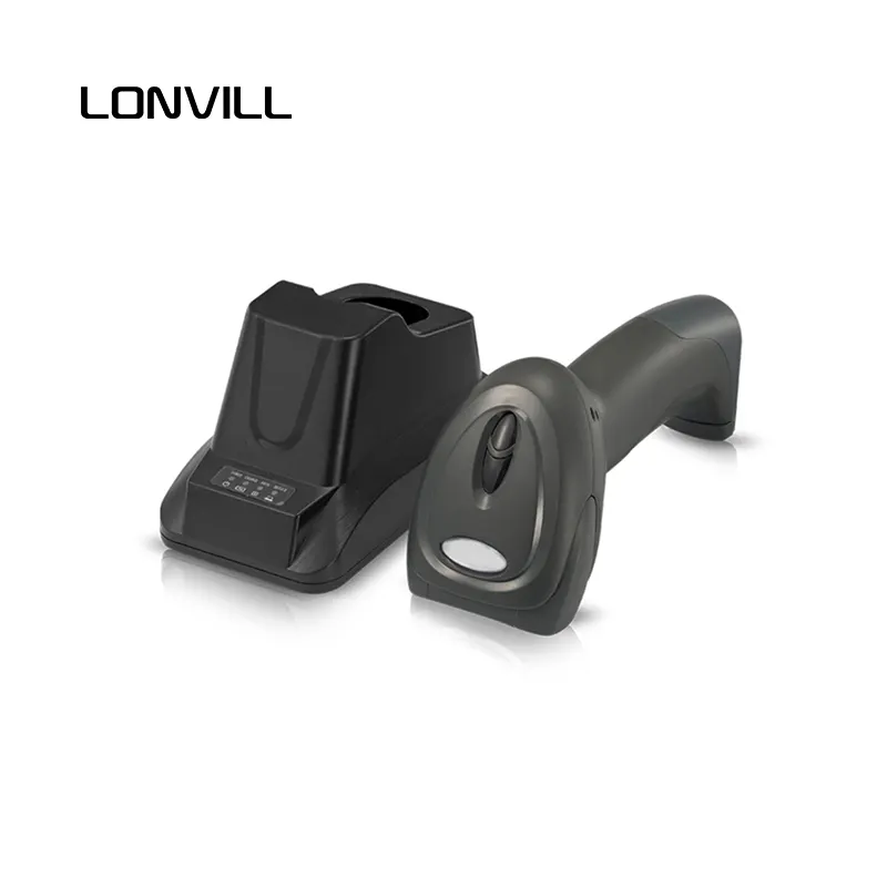 Großhandel LONVILL Laser Barcode Scanner 1d schnur loser Barcode-Leser für Einzelhandel geschäft