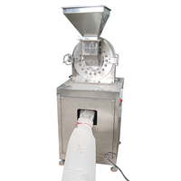 Broyeur Industriel Commercial Automatique pour Aliments, Noix de Coco, Café, Épices, Sucre, Herbes – Équipement de Pulvérisation et de Mouture avec Moteur 304