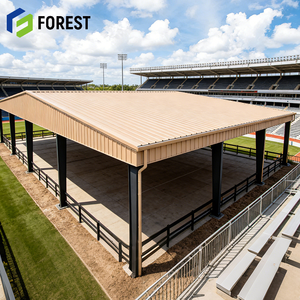 Structure métallique industrielle de grande portée, résistante aux tremblements de terre, pour centre équestre, facile à assembler - Product Image 1