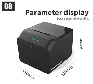 MHT-P58C/D portatile 58mm stampante termica/WiFi portatile per la consegna di cibo/biglietti per eventi pronti per la spedizione - Product Image 6