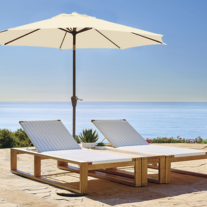 Sombrilla de <span class=keywords><strong>Patio</strong></span> Roma para Jardín, Playa y Exteriores, Resistente al Sol, Promocional, la Mejor Oferta de 2023 - Product Image 4