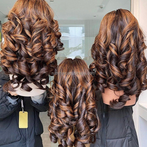 Perruque Lace Front HD Transparente sans <span class=keywords><strong>Colle</strong></span> 13x4, Cheveux Vietnamiens Bouclés Élastiques, Vierge Remy, Personnalisable, Vente en Gros - Product Image 1
